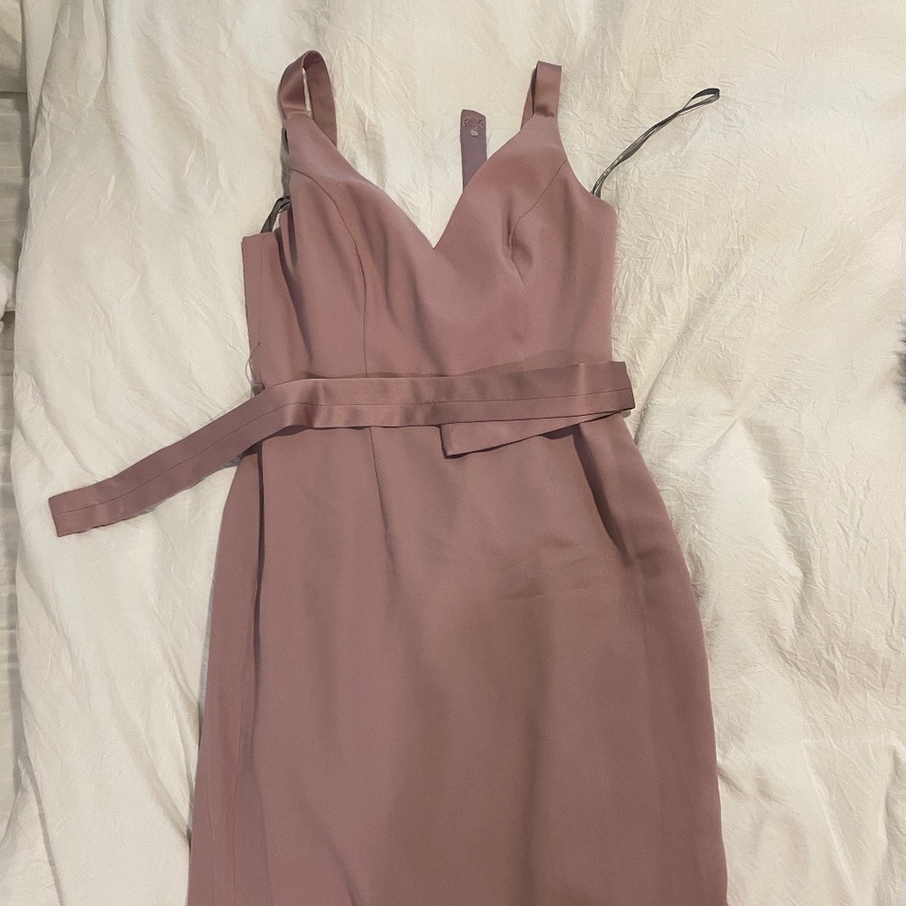 Vera wang WHITE brand bridesmaid/formal dress in mauve